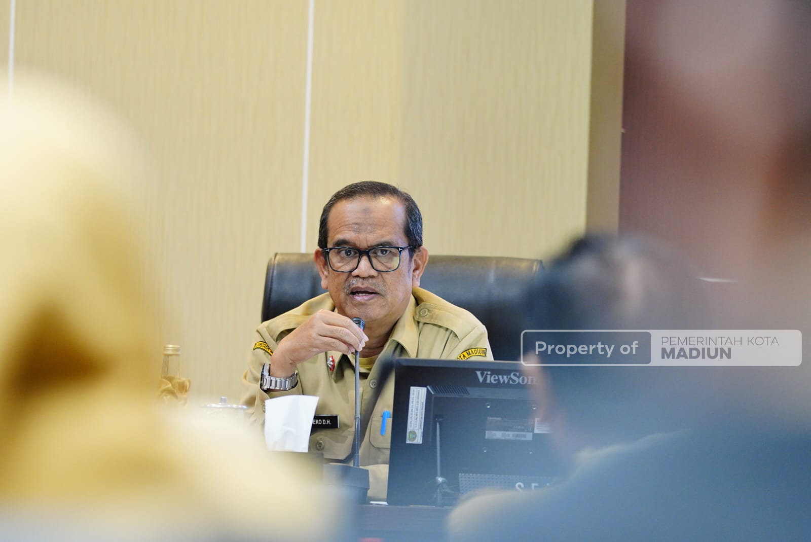 Plt Wali Kota Madiun Tekankan Penguatan Data Kelurahan dalam Rakor WBR dan Pemutakhiran DTSEN