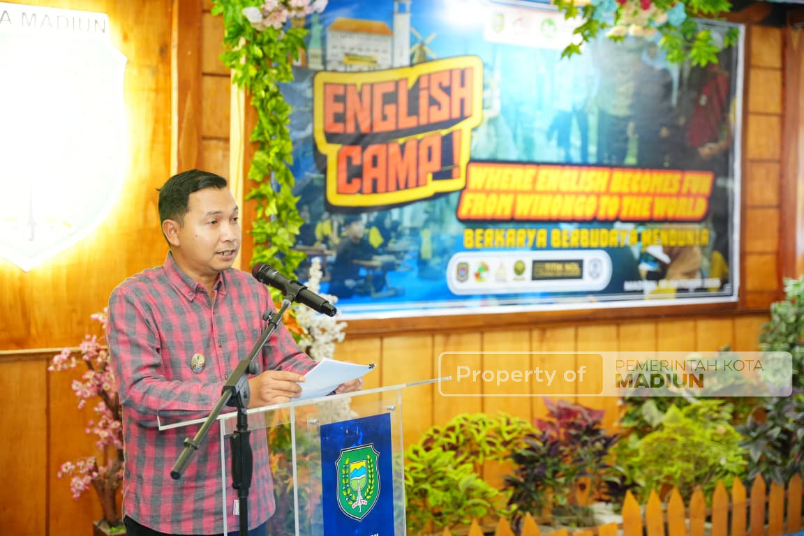 Buka English Camp Kampung Inggris Kelurahan Winongo, Wawali Apresiasi Pelaksana