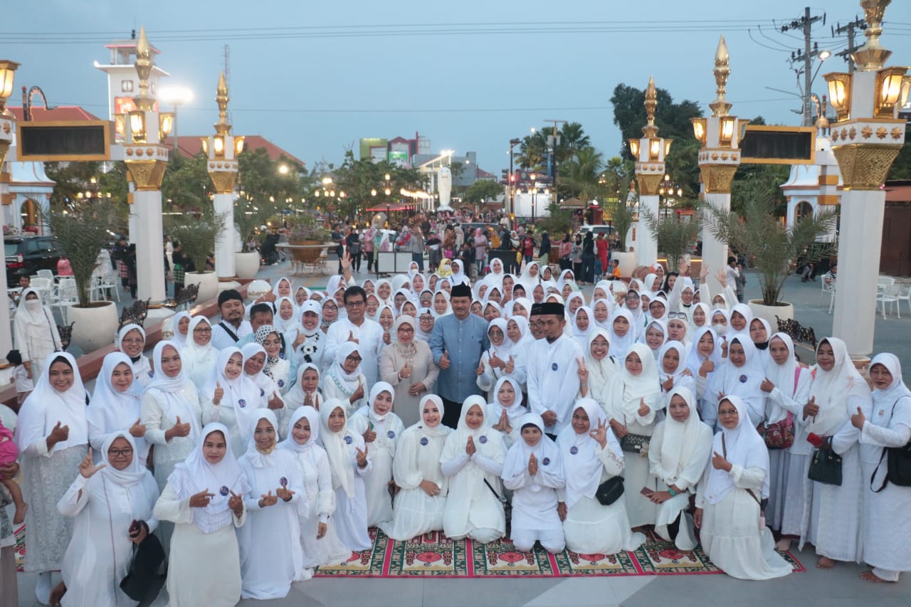 Halal Bihalal dengan Pedagang PRC, Wali Kota Sampaikan Rencana Penyempurnaan Kawasan