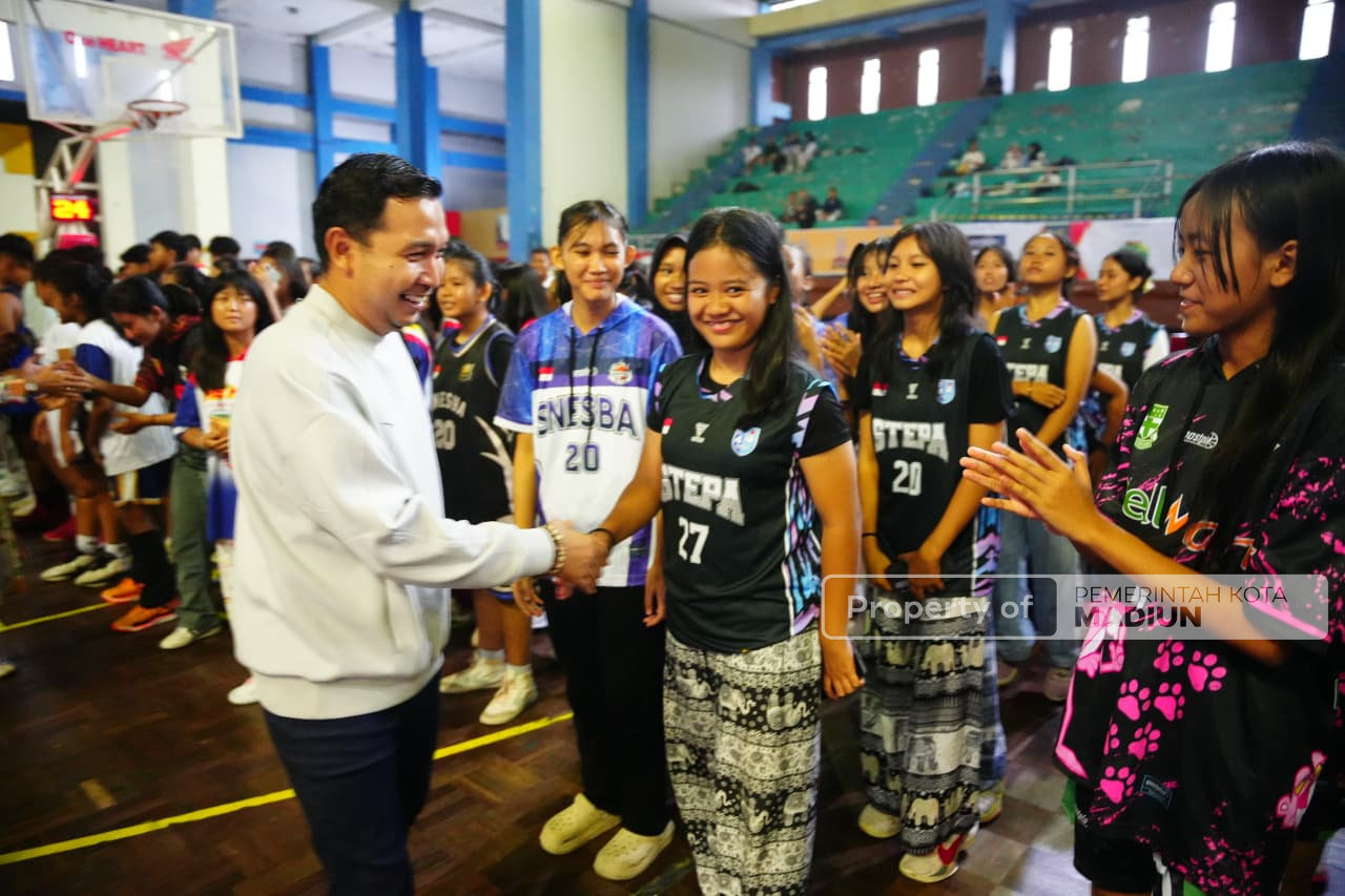 Buka Wilis Basketball Competition Ke-4, Wawali Beri Harap Prestasi Olahraga Kian Meningkat