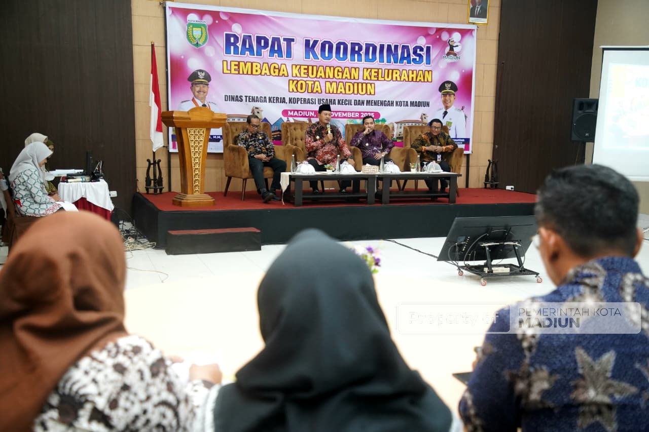 Gelar Rakor Lembaga Keuangan Kelurahan, Wali Kota Harap Pengelolaan Dana yang Transparan dan Akuntabel