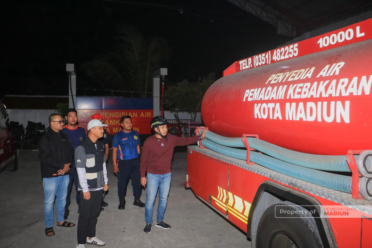 Gowes Pantau Fasum Jelang Lebaran, Plt Wali Kota Madiun Tekankan Perbaikan Cepat