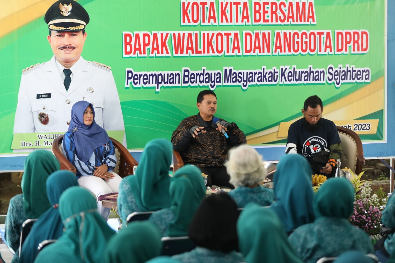 Gowes 3 Kelurahan, Wali Kota Ajak Perempuan Berdaya Agar Lebih Sejahtera