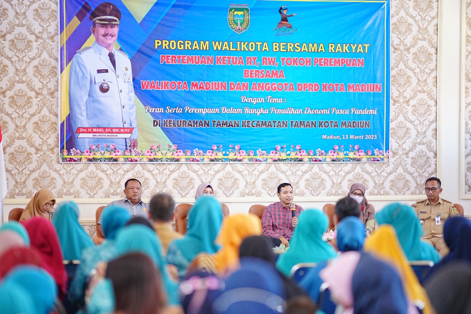 Gelar Pertemuan Bersama Warga Kelurahan Taman, Wali Kota Pesan Sempurnakan Pembangunan