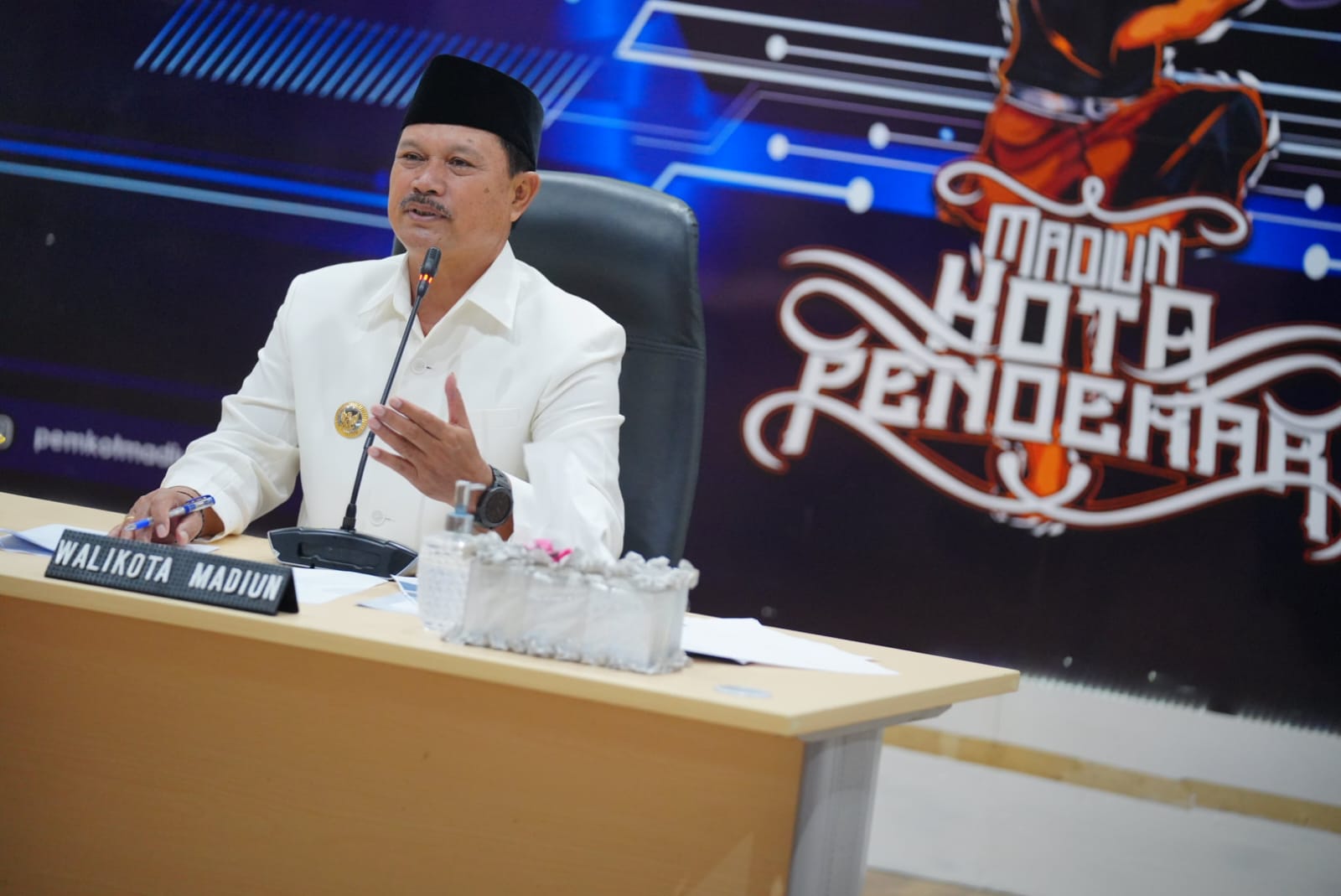 Narasumber BPSDM Jatim, Wali Kota Paparkan Program Pemkot Madiun Menghadapi Era BANI
