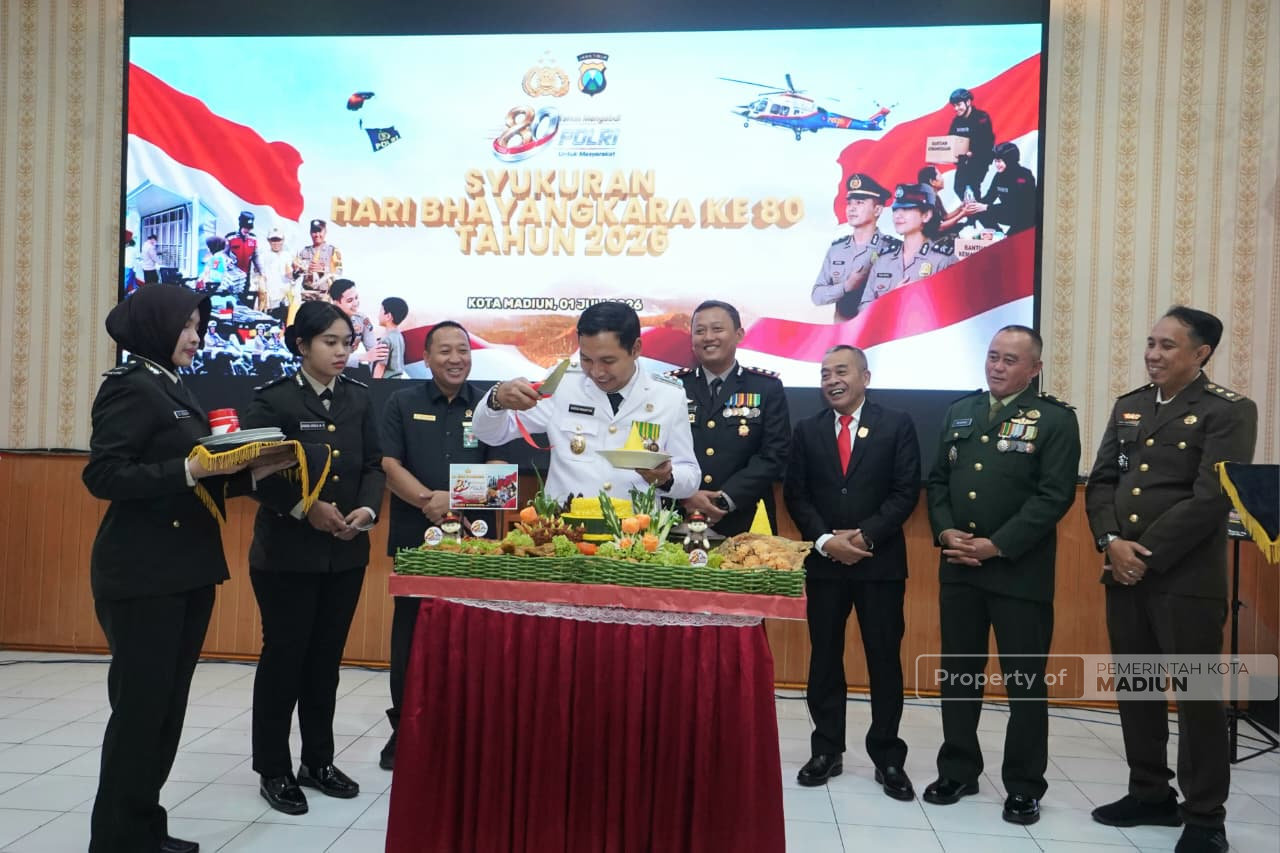 Hadiri Syukuran Hari Bhayangkara ke-80, Plt Wali Kota Harap Kolaborasi Polres dan Pemkot Terus Diperkuat