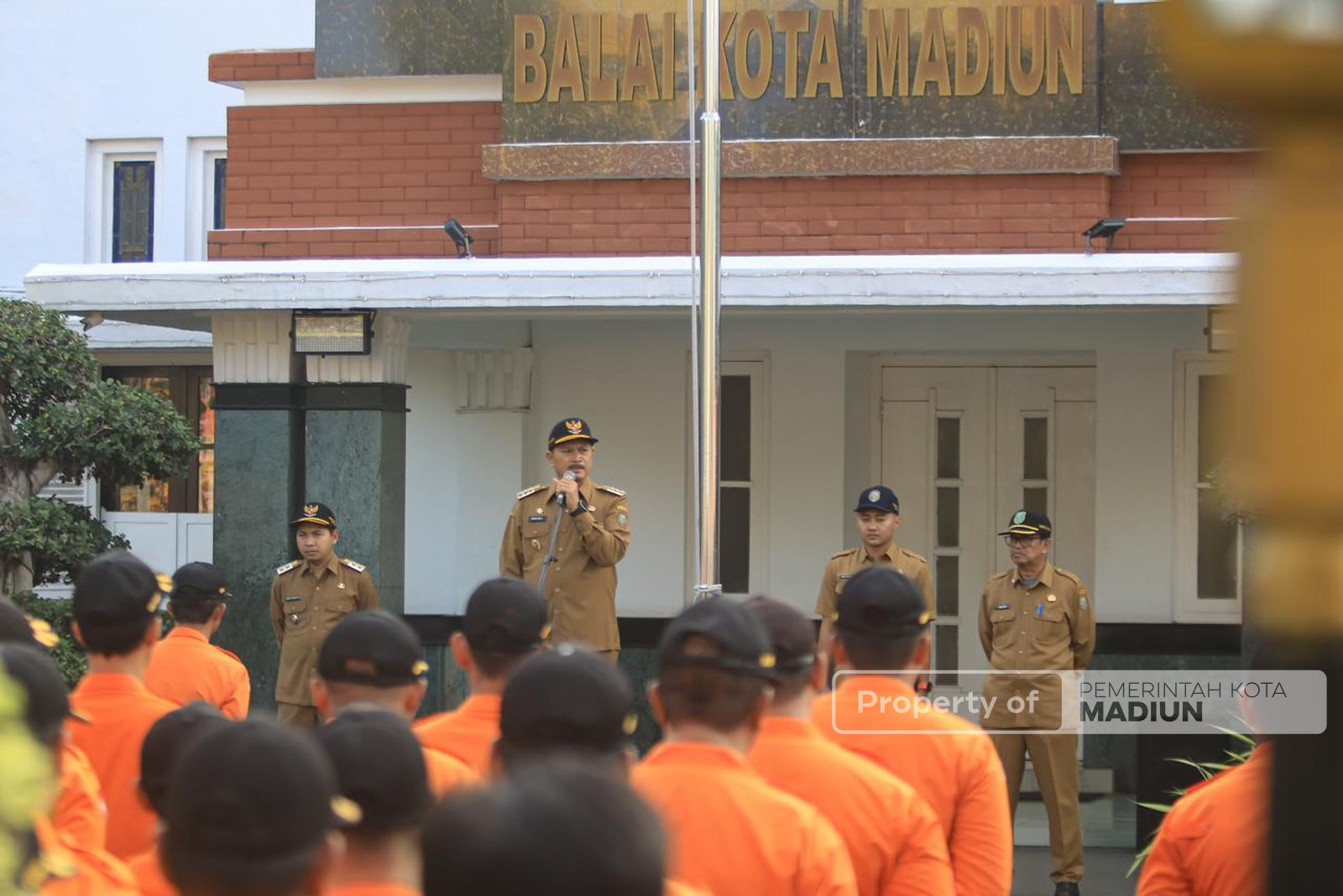 Siaga Cuaca Ekstrem, Wali Kota Tegaskan Zero Sampah dalam Apel Siaga Hidrometeorologi