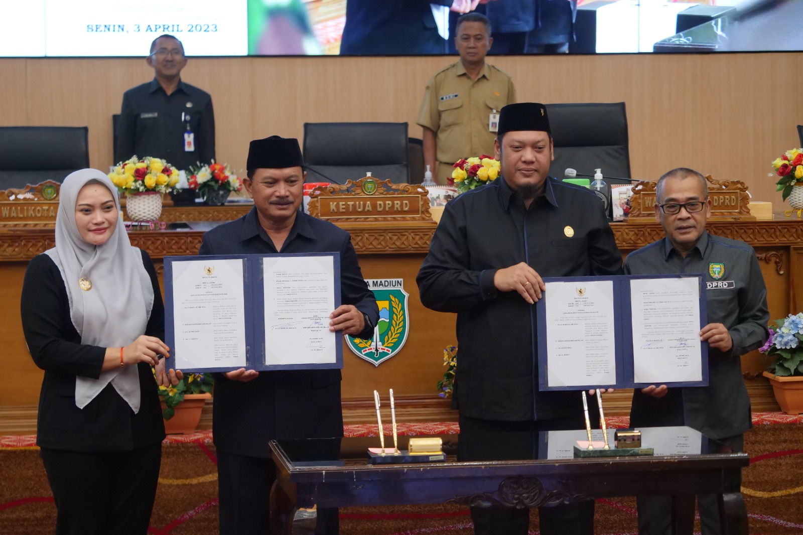 Rapat Paripurna Pendapat Akhir Fraksi Terkait Rencana RTRW, Wali Kota: Catatan Akan Jadi Bahan Evaluasi