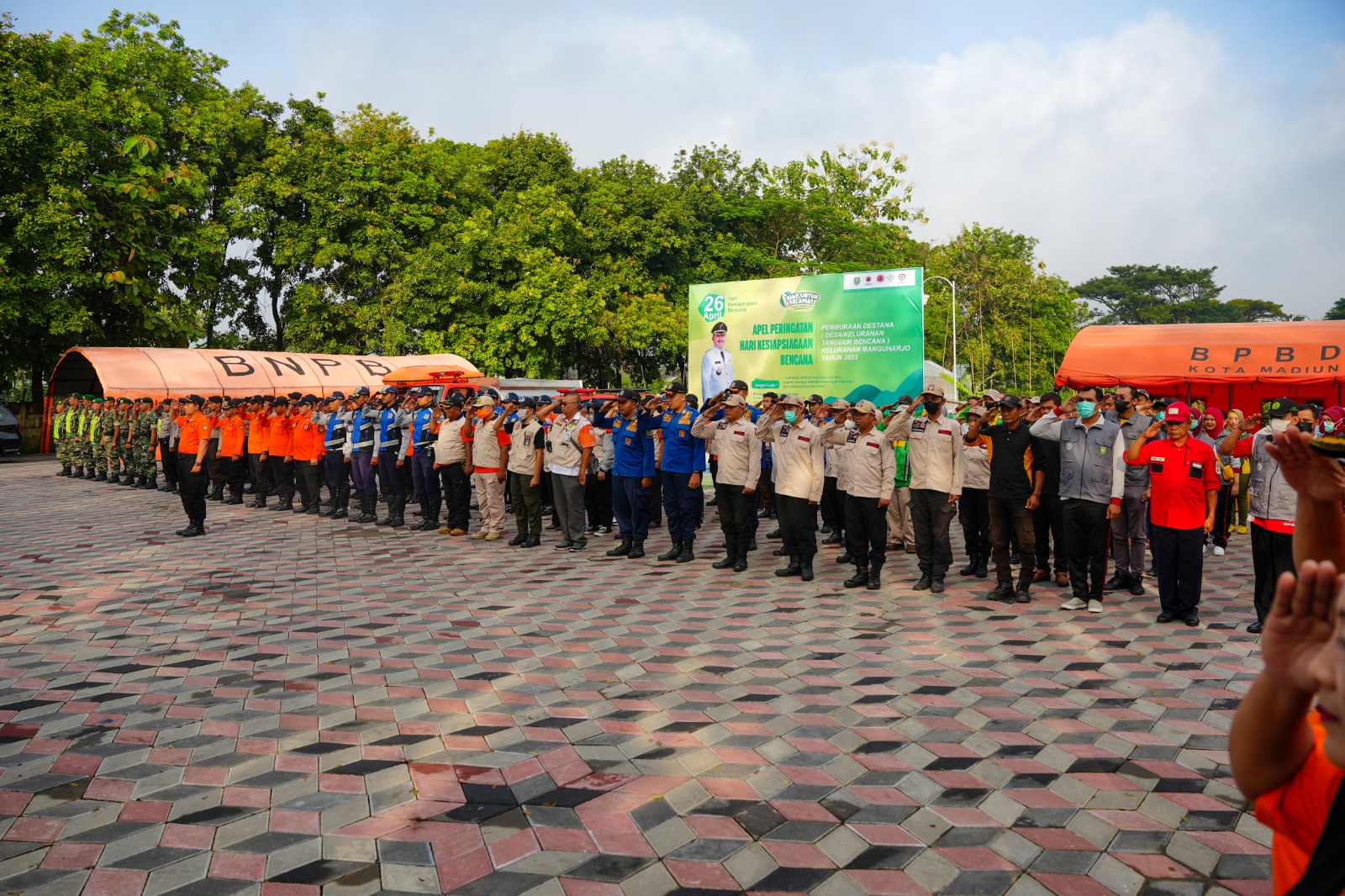 Ajak Warga Siaga Bencana, Wali Kota Tambah Destana Di Kota Madiun