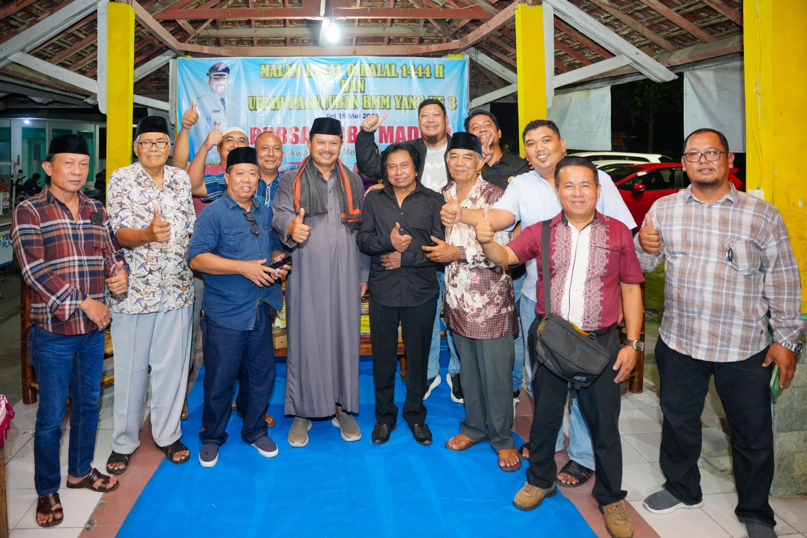 Hadiri Halal Bihalal Bursa Mobil Madiun, Wali Kota Imbau Pedagang Jaga Kerukunan Demi Kemajuan Kota