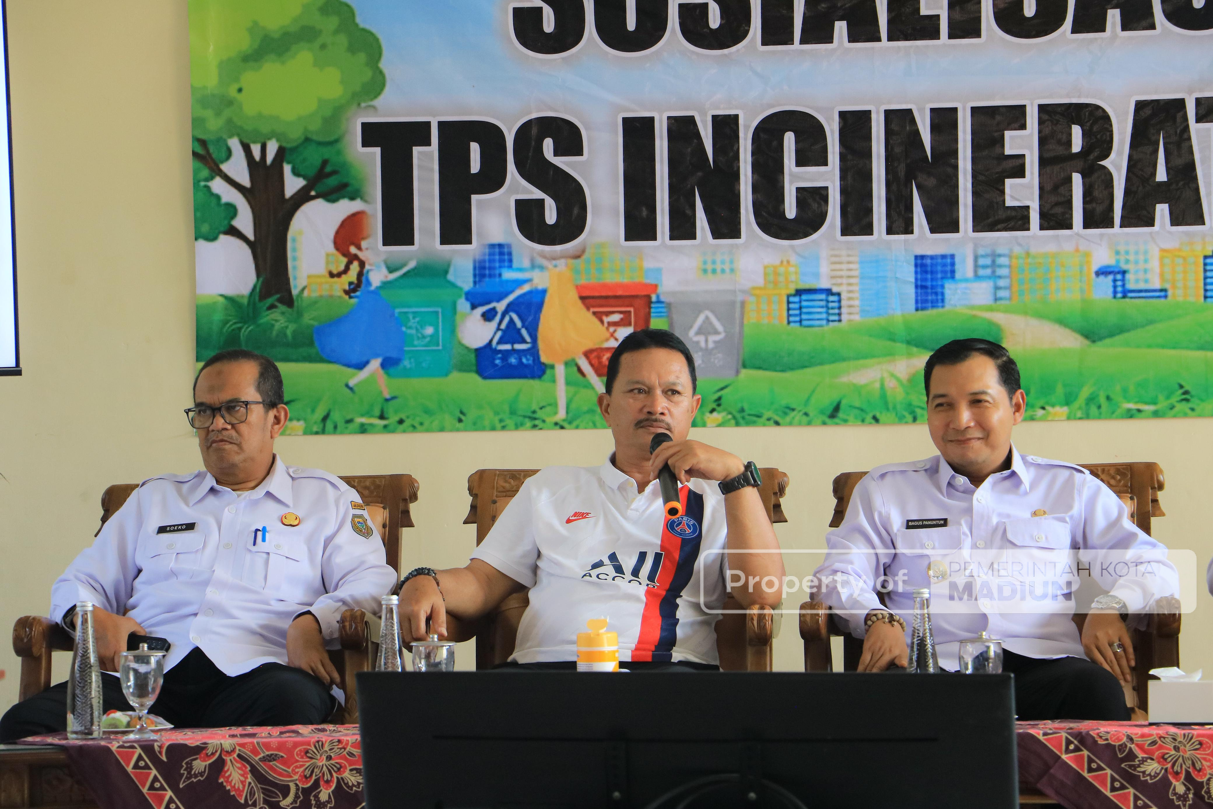 Menuju Zero Sampah 2027, Wali Kota Madiun Sosialisasikan Mesin Incinerator dan Pemilahan Sampah Tiga Warna