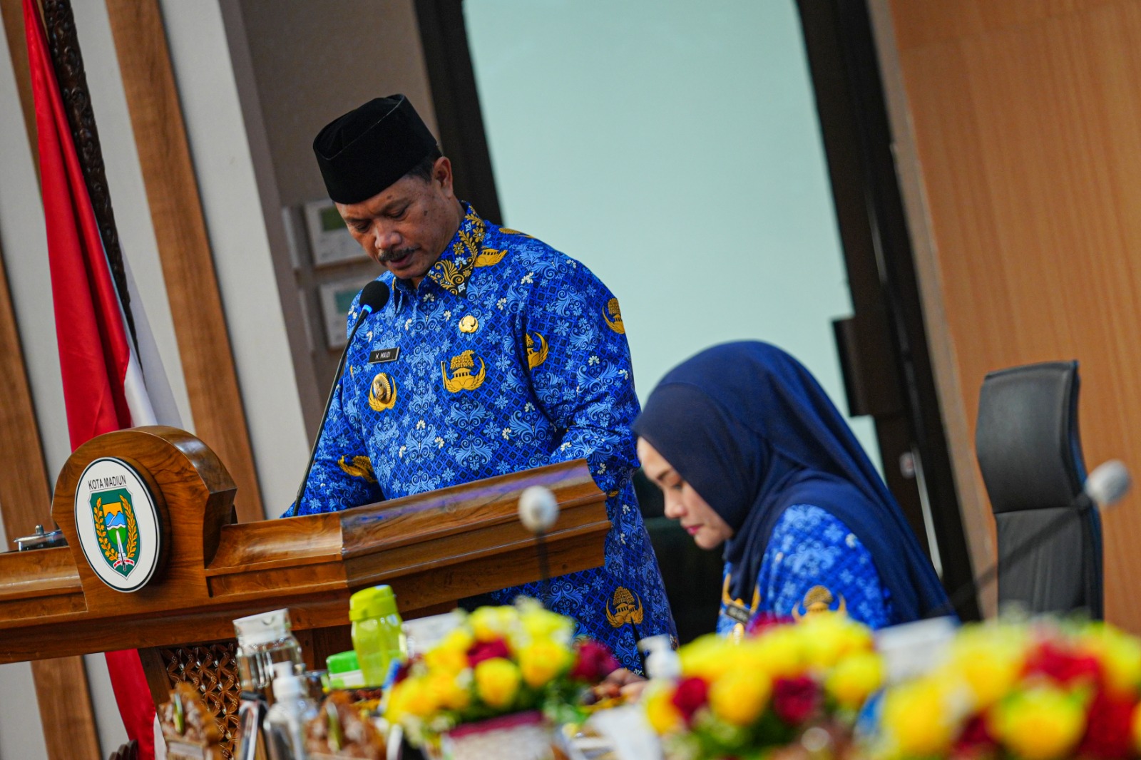 Hadiri Rapat Paripurna, Wali Kota Sampaikan Jawaban Atas Pertanyaan Fraksi DPRD