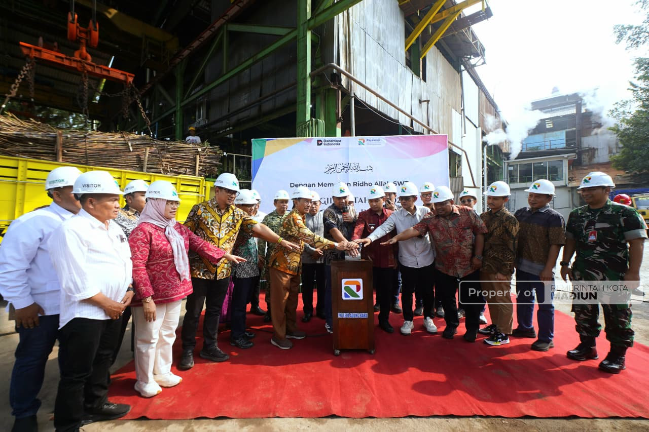Masa Giling PG Rejo Agung 2026 Dimulai, Plt Wali Kota Dorong Penguatan Ekonomi dan Pariwisata