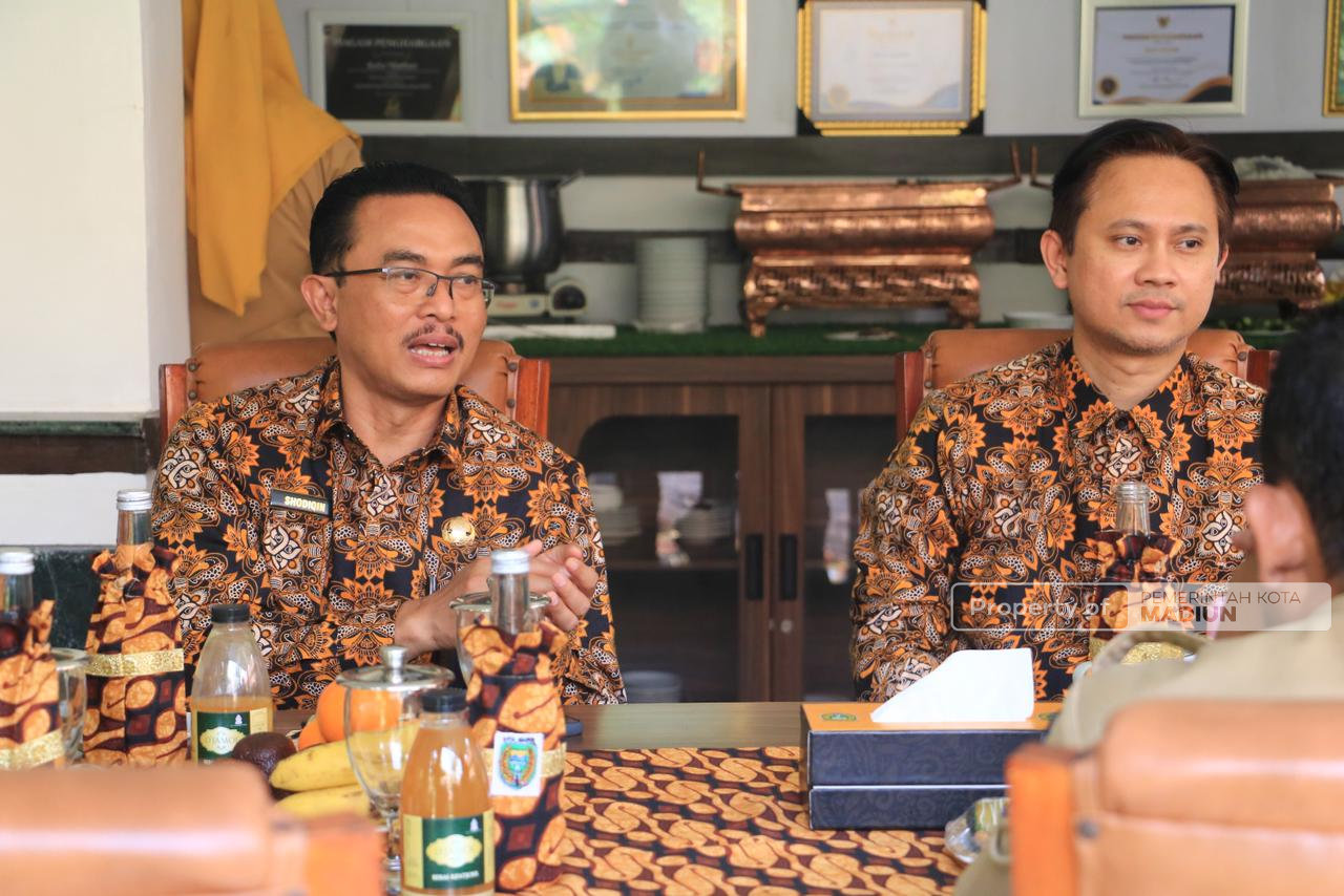 Terima Audiensi BKKBN Jatim, Sekda Kota Madiun Perkuat Sinergi Penanganan Stunting Melalui Program MBG 3B