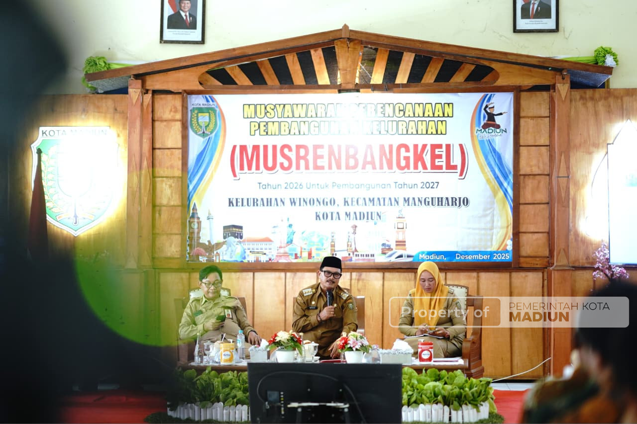 Mantapkan Arah Pembangunan, Musrenbang Berlanjut di Kelurahan Winongo-Madiun Lor
