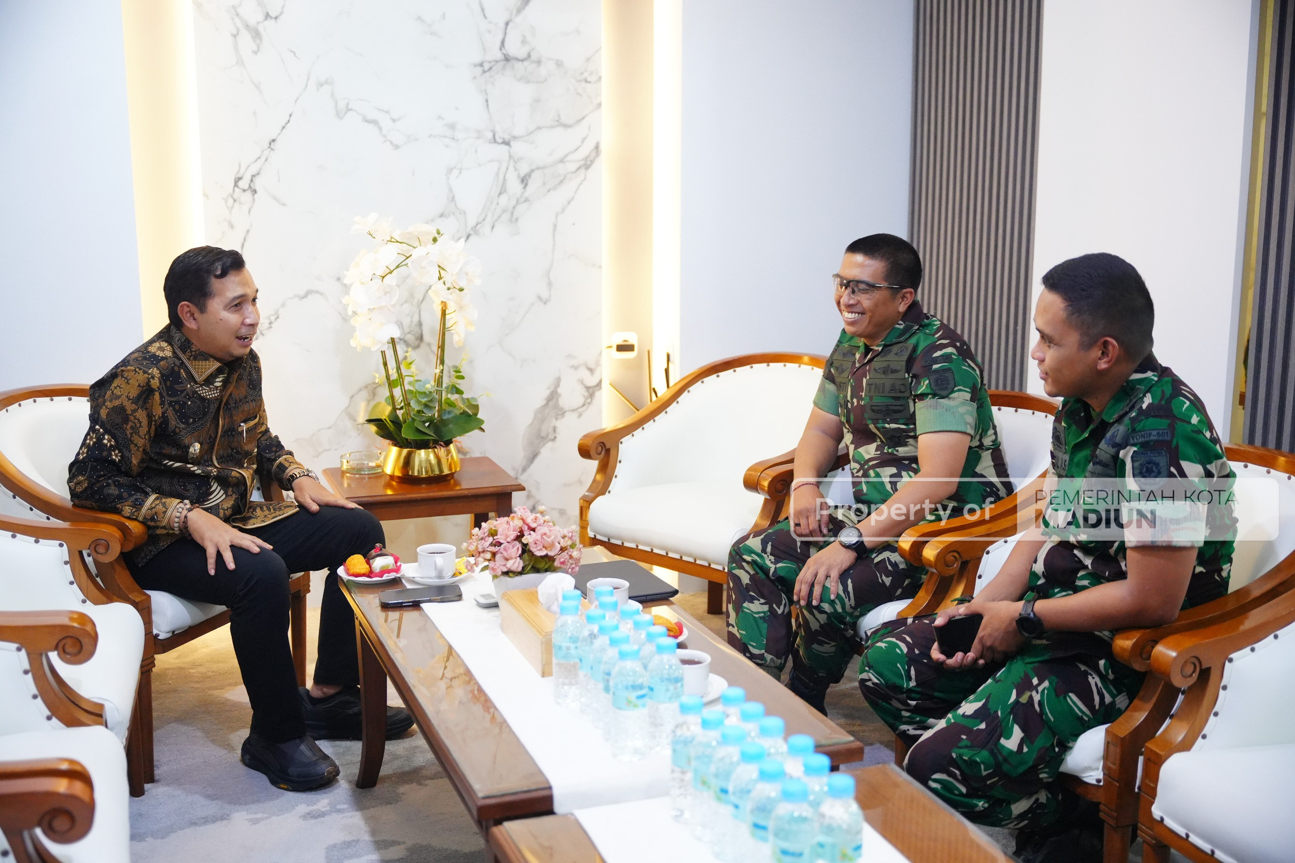 Wawali F. Bagus Panuntun Terima Audiensi, Bahas Sinergi Program dan Penguatan Kolaborasi