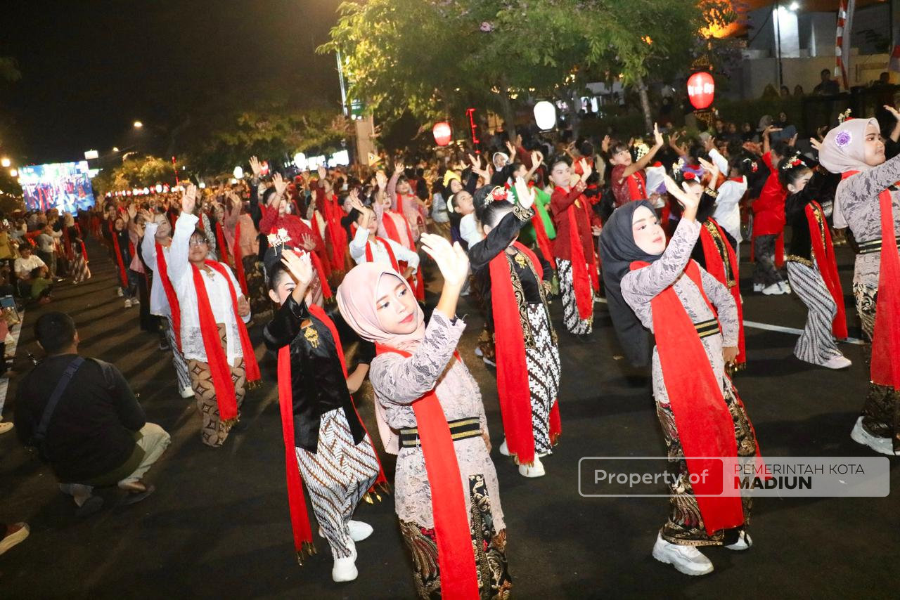 Madiun Menari Sukses Digelar, Plt Wali Kota: Kami Tidak Buat Acara, Kami Membangun Kebanggaan Warga