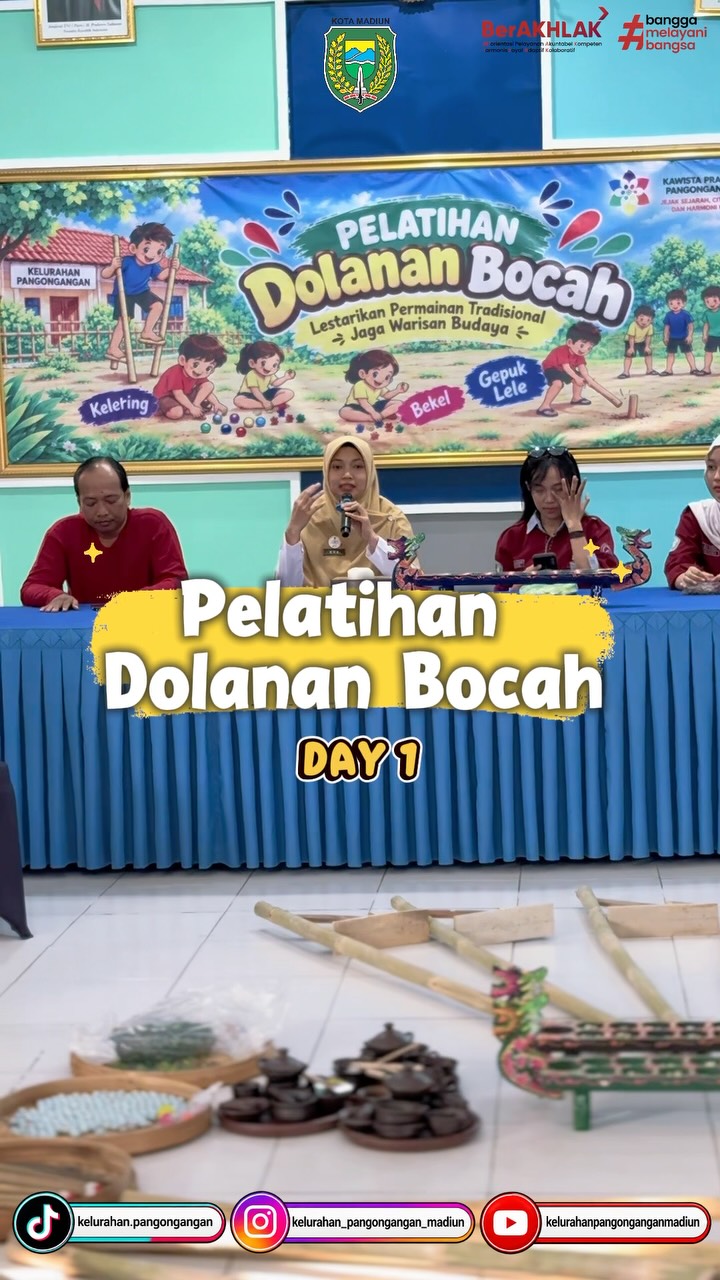Pelatihan Dolanan Bocah pada Hari Rabu, 14 Oktober 2026