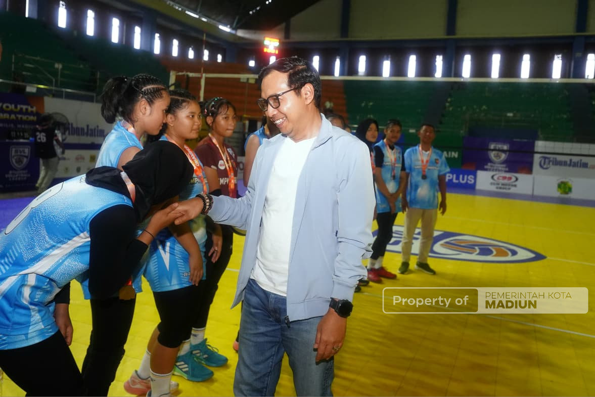Hadiri Student Volleyball League Wali Kota Cup 2026, Plt Wali Kota Bakal Perbanyak Lapangan Voli