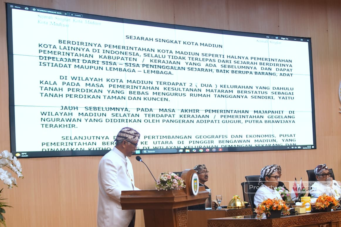 Hari Jadi ke-108, Plt Wali Kota: Kolaborasi Jadi Kunci Kemajuan Kota Pendekar