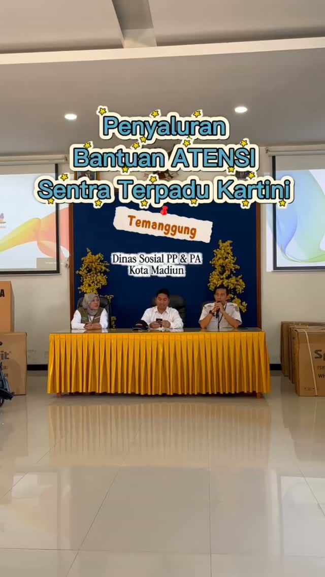 Kota Madiun – Sebanyak 52 penerima manfaat di Kota Madiun menerima bantuan Asistensi Rehabilitasi Sosial (ATENSI) senila...