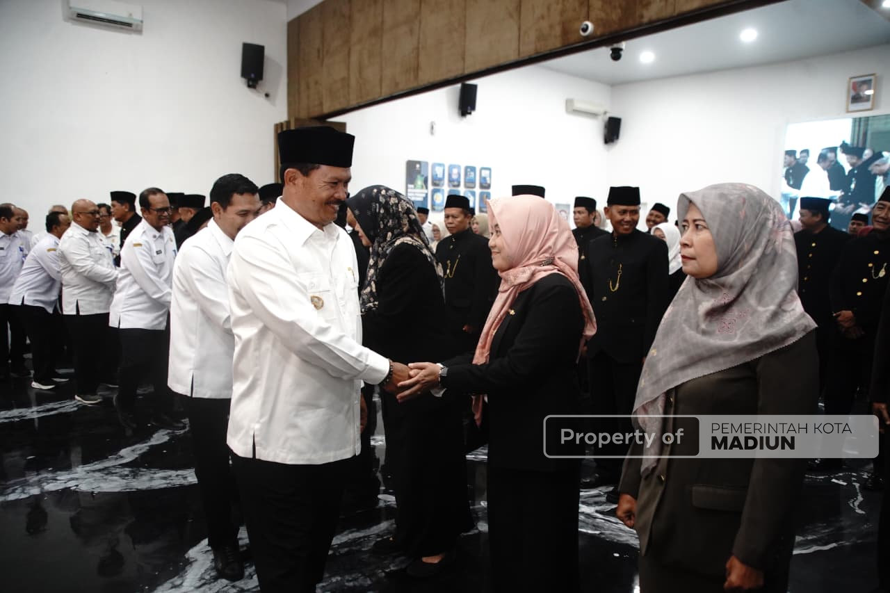 Tutup Tahun 2025, Wali Kota Madiun Lantik 59 Pejabat untuk Perkuat Akselerasi Kinerja