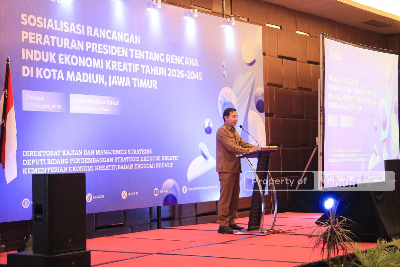 Perkuat Sektor Ekraf, Pemkot Madiun Targetkan 2029 Jadi Kota Kreatif Nasional