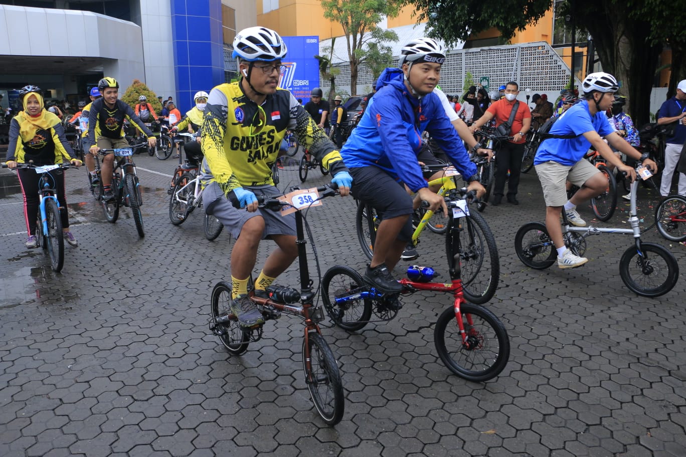 Ikuti Funbike Pekan Rakyat Simpedes BRI, Wali Kota Harap Makin Bersinergi