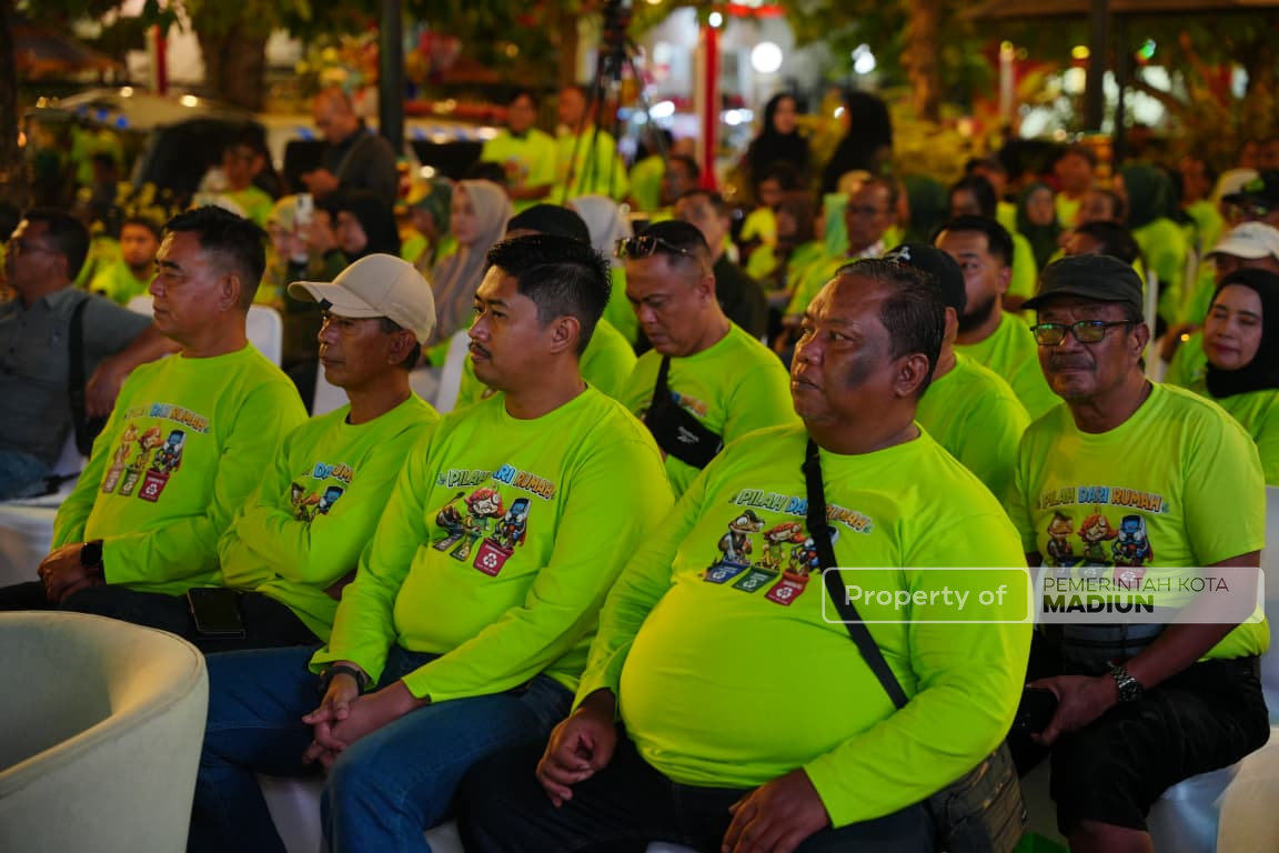 Hadirkan Festival Madiun Hijau, Plt Wali Kota Ajak Masyarakat Sukseskan Zero Waste 2027