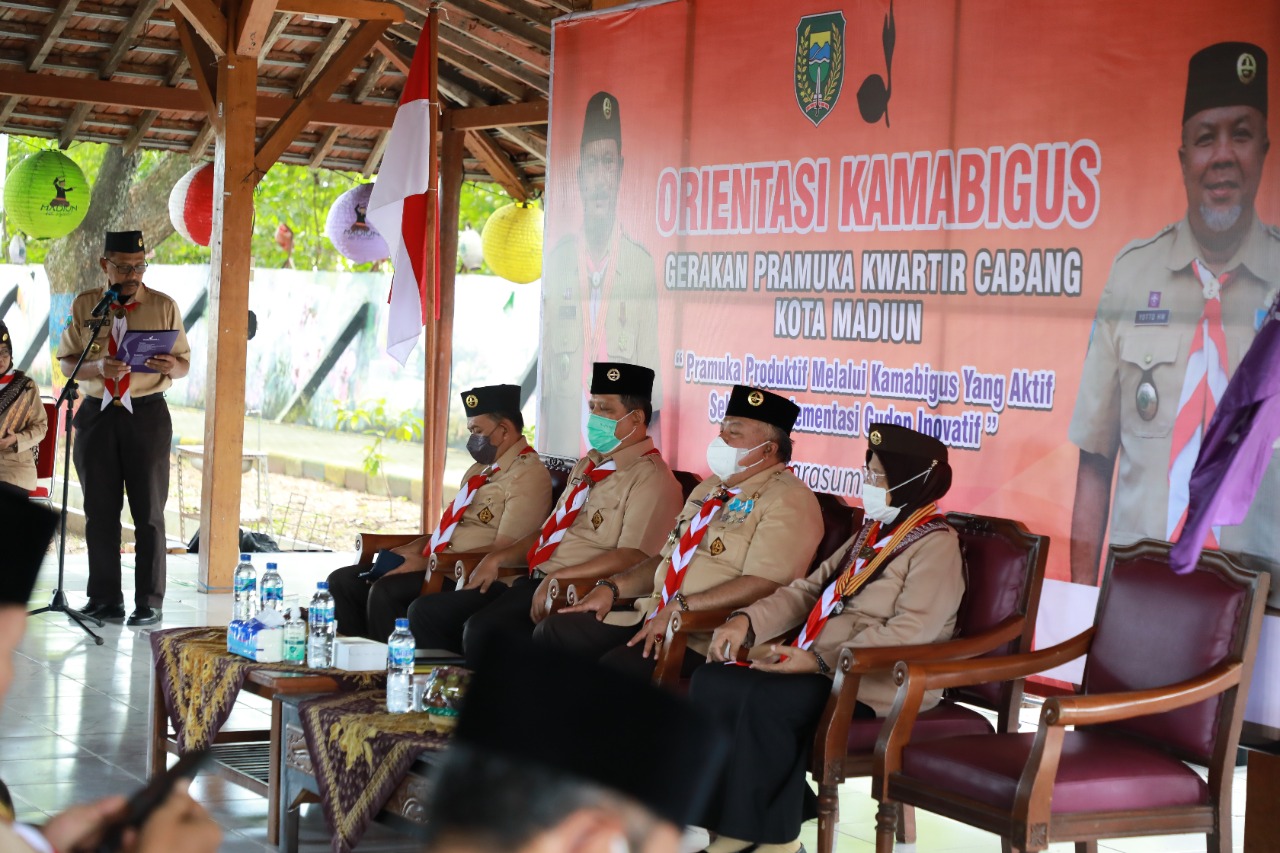 Dalami Peran dan Fungsi, Kamabigus Kwarcab Pramuka Kota Madiun Jalani Orientasi