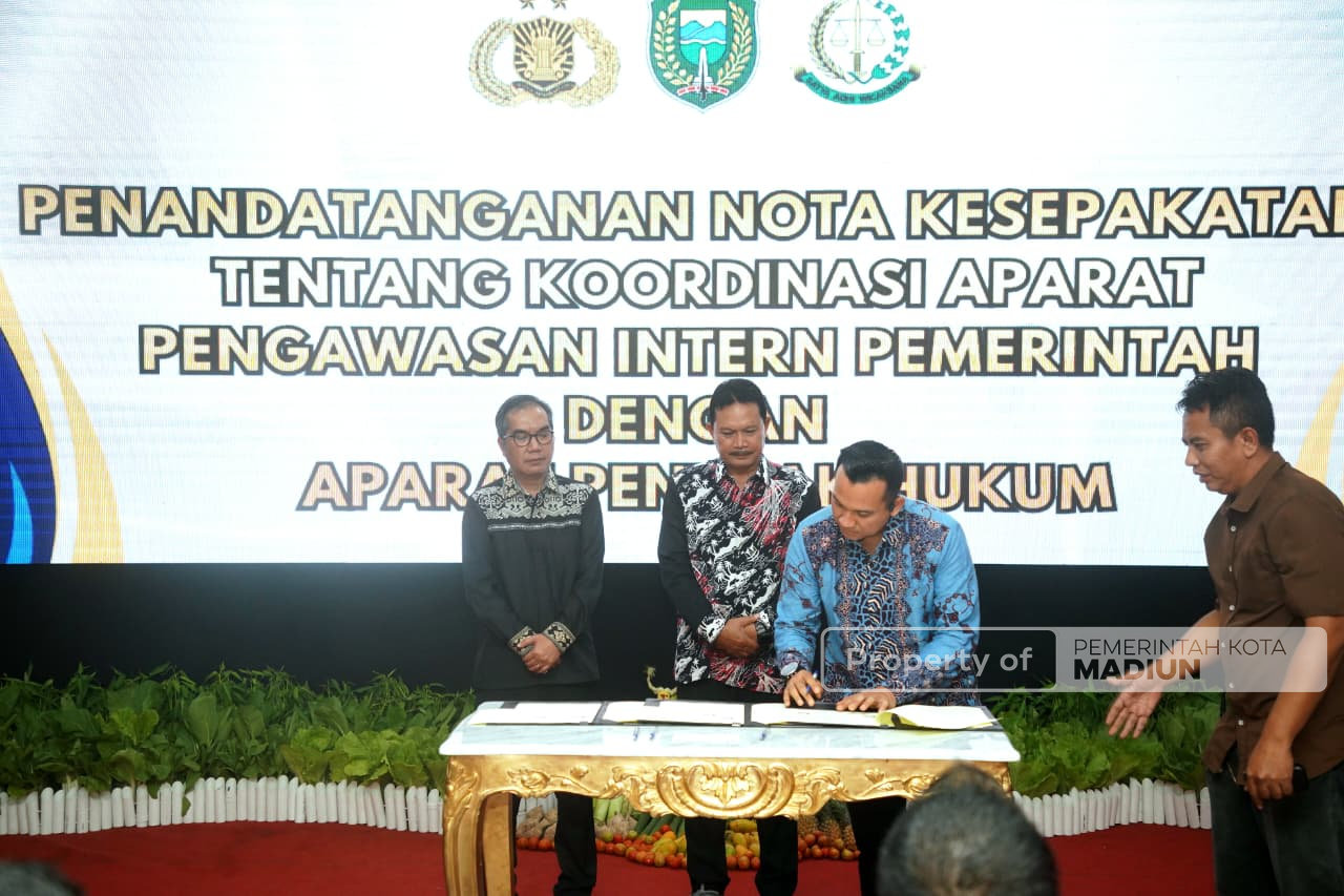 Perkuat Sinergi Forkopimda, Wali Kota Madiun Tegaskan Komitmen Majukan Kota