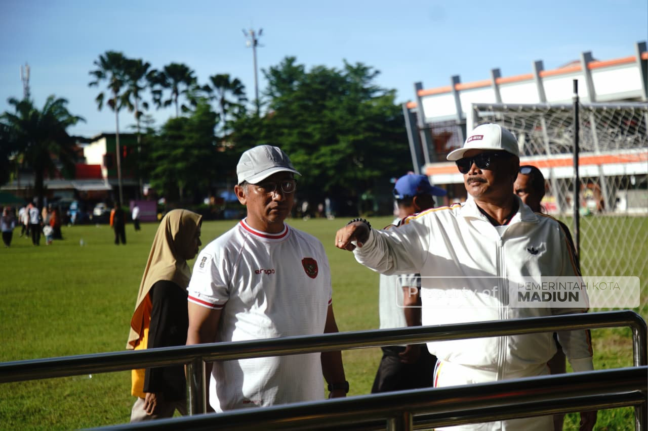 Lewat Senam Ceria, Wali Kota Madiun Tekankan Kesadaran Hidup Sehat Melalui Olahraga