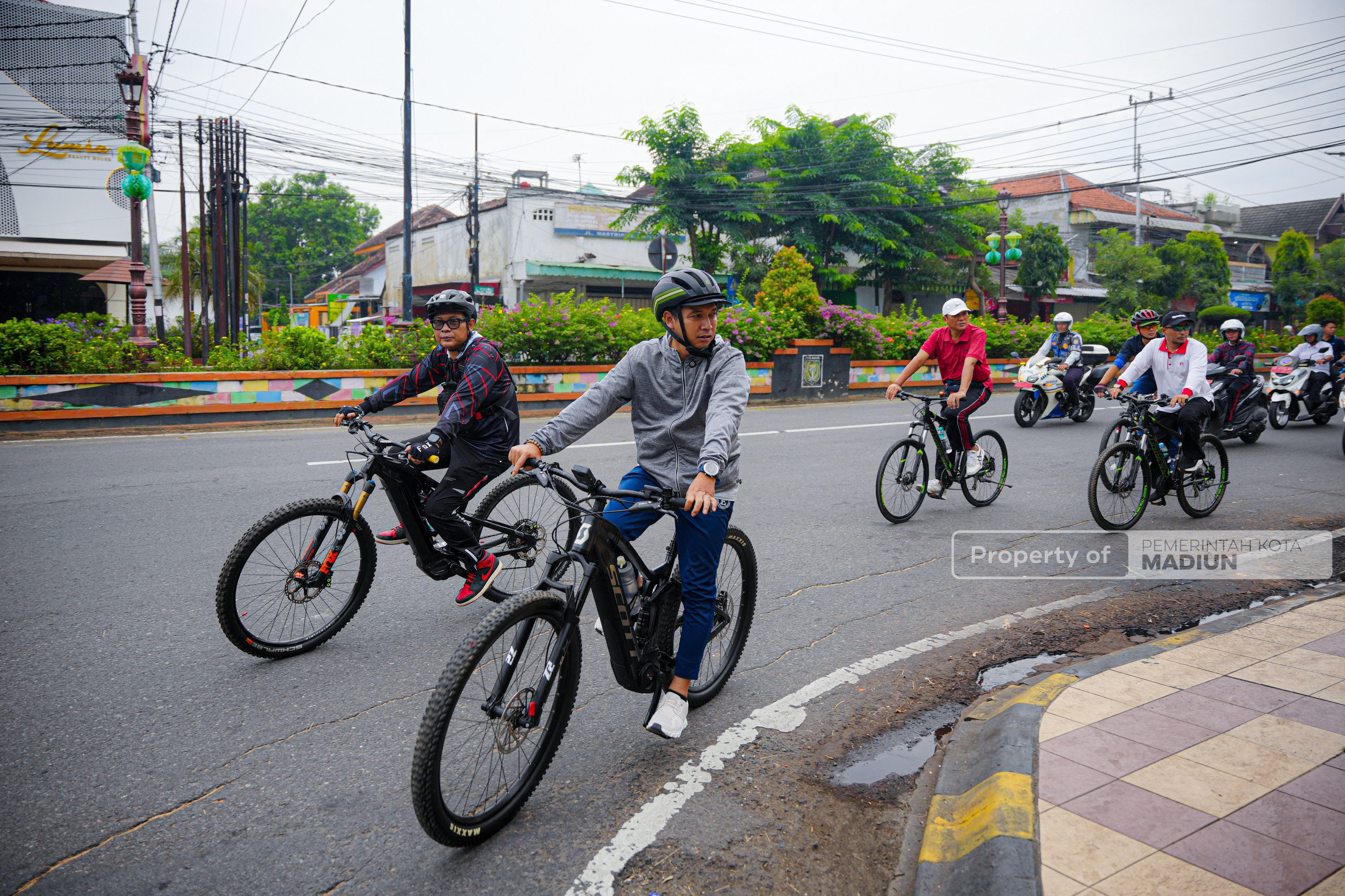 Sembari Gowes, Plt Wali Kota Madiun Tinjau Pengembangan Destinasi dan Siapkan Wajah Baru Kawasan Kota