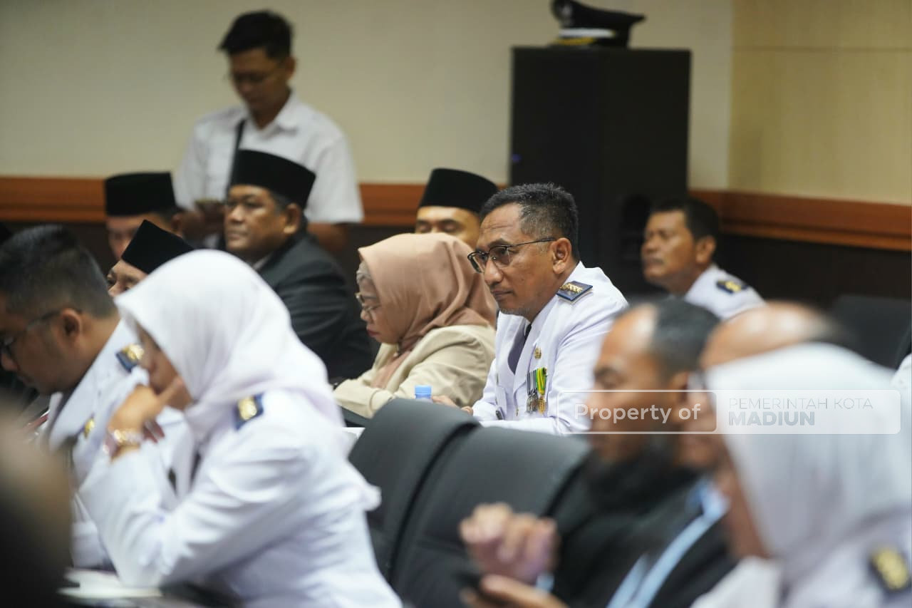 Rapat Dinas Pejabat, Wali Kota Madiun Ingatkan Integritas Antikorupsi