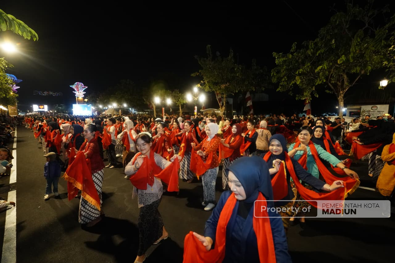 Madiun Menari Sukses Digelar, Plt Wali Kota: Kami Tidak Buat Acara, Kami Membangun Kebanggaan Warga