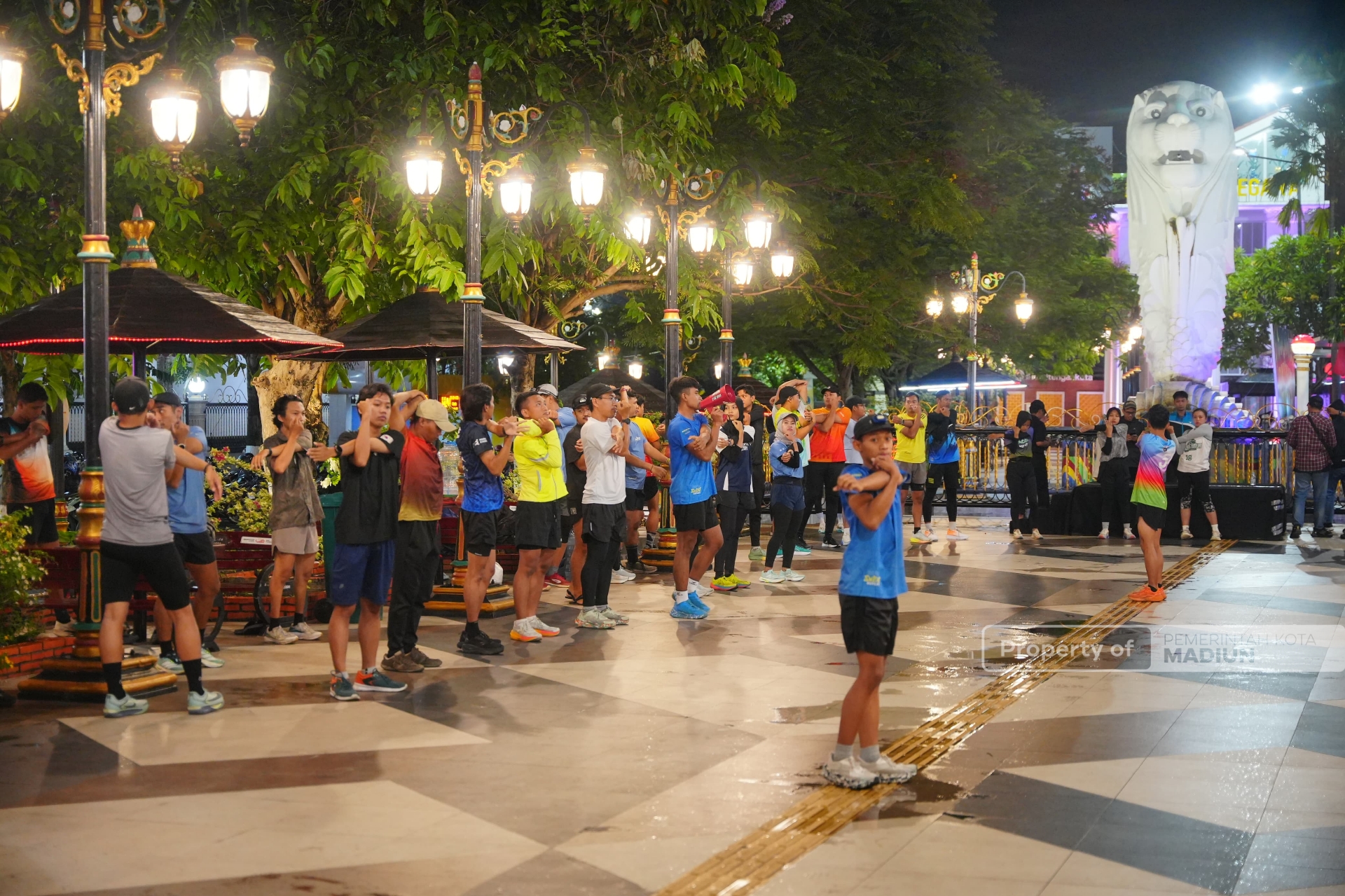 Midnight Run Ramaikan Ramadan Bugar 2026, Pemkot Madiun Ajak Warga Isi Waktu Sahur dengan Olahraga
