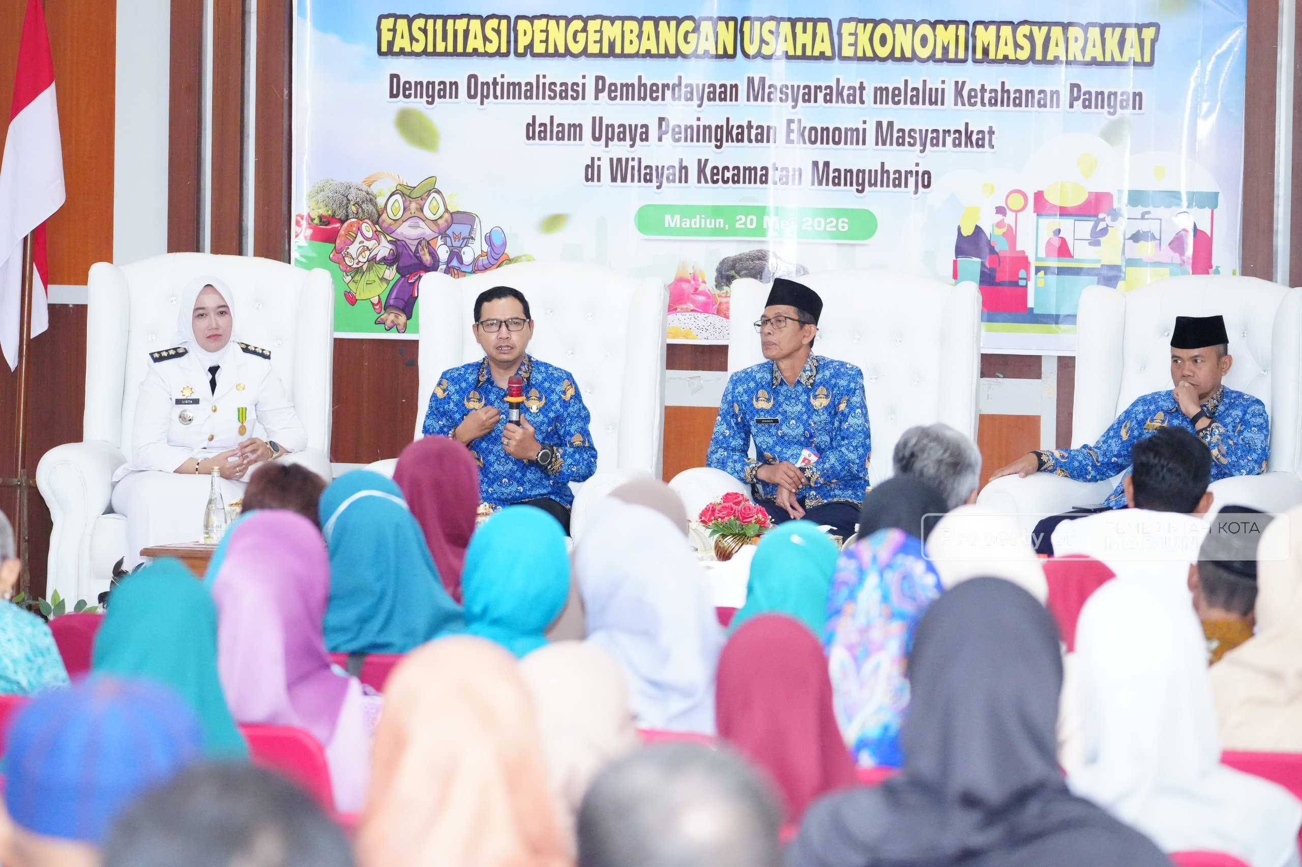 Perkuat P2L dan Pengelolaan Sampah, Plt Wali Kota Dorong Pemberdayaan Masyarakat di Kecamatan Manguharjo
