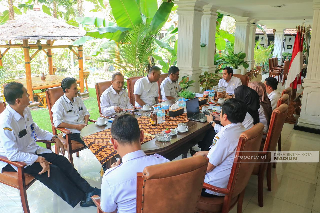 Pimpin Audiensi dengan BPN, Plt Wali Kota Perkuat Sinergi untuk Penataan Aset Daerah