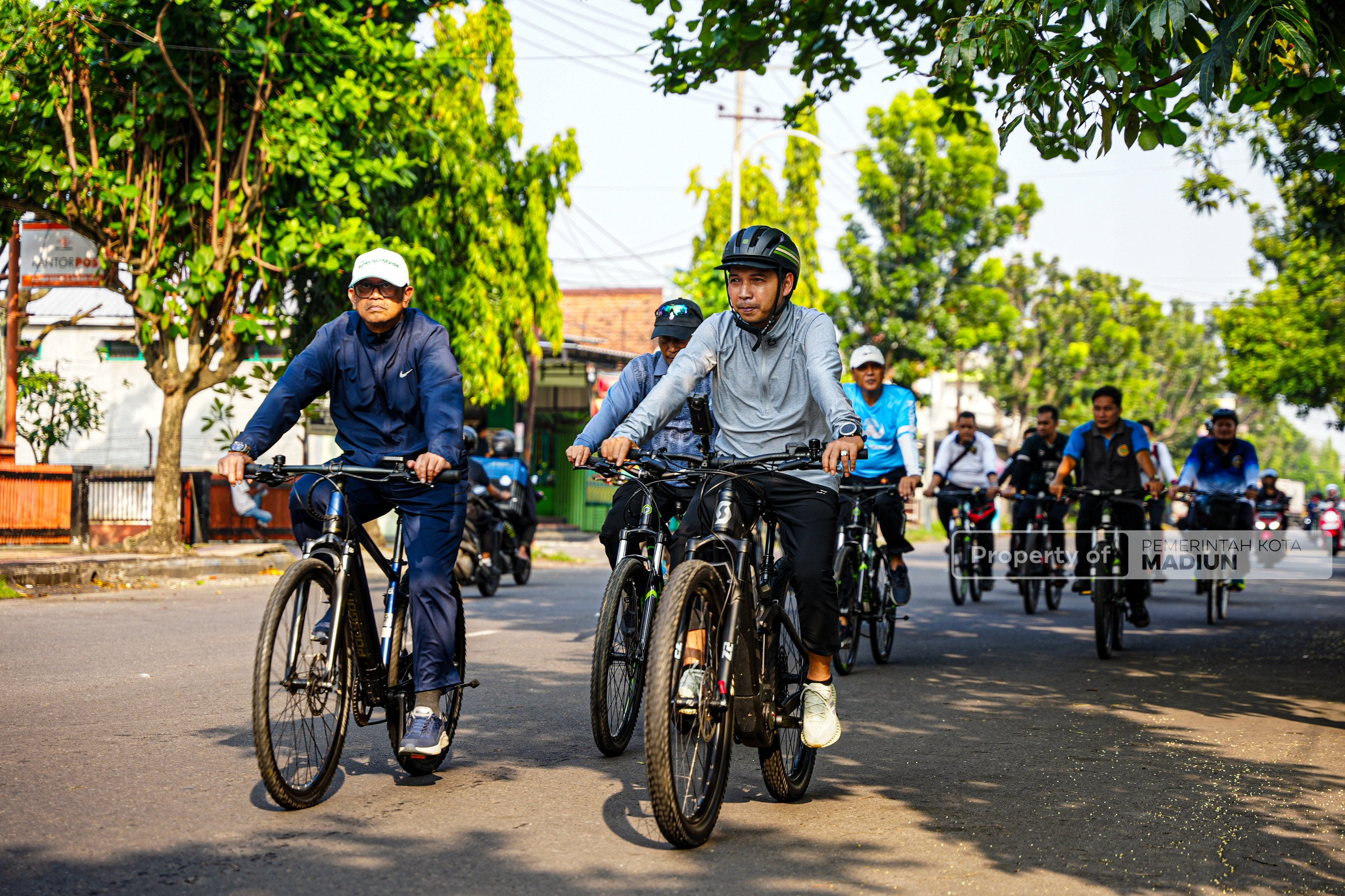 Gowes Bareng OPD, Plt Wali Kota Madiun Bidik Penataan Pasar hingga Wisata Ziarah