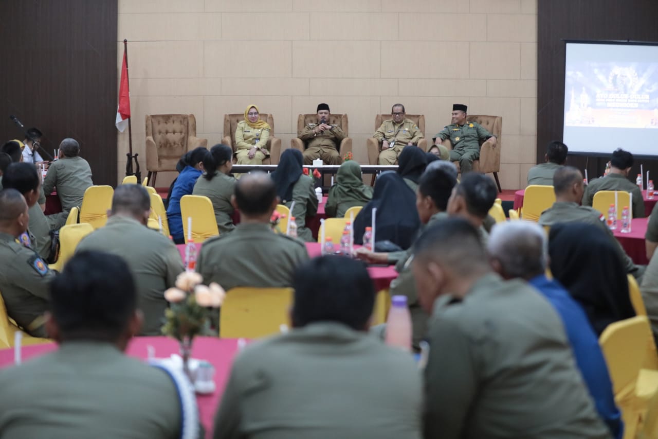 Wujudkan Lebaran yang Aman dan Nyaman, Wali Kota Beri Pembinaan Petugas Satpol PP Kota