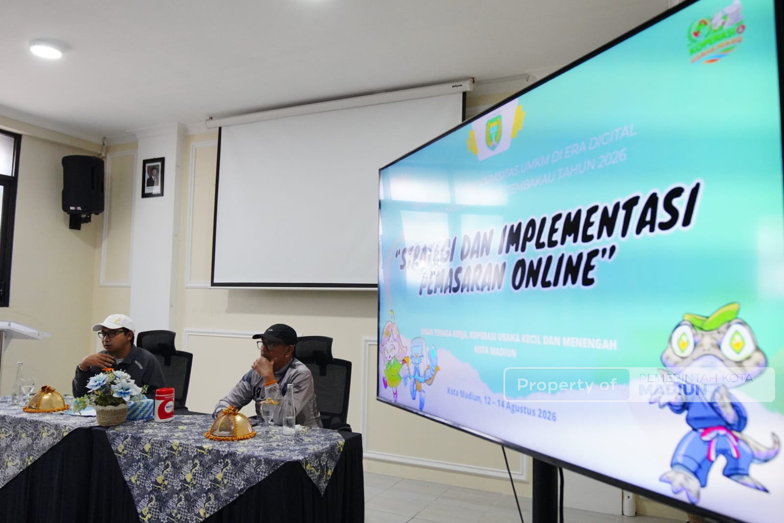 Gelar Pelatihan UMKM, Plt Wali Kota Dorong Pelaku Usaha Naik Kelas Lewat Digitalisasi