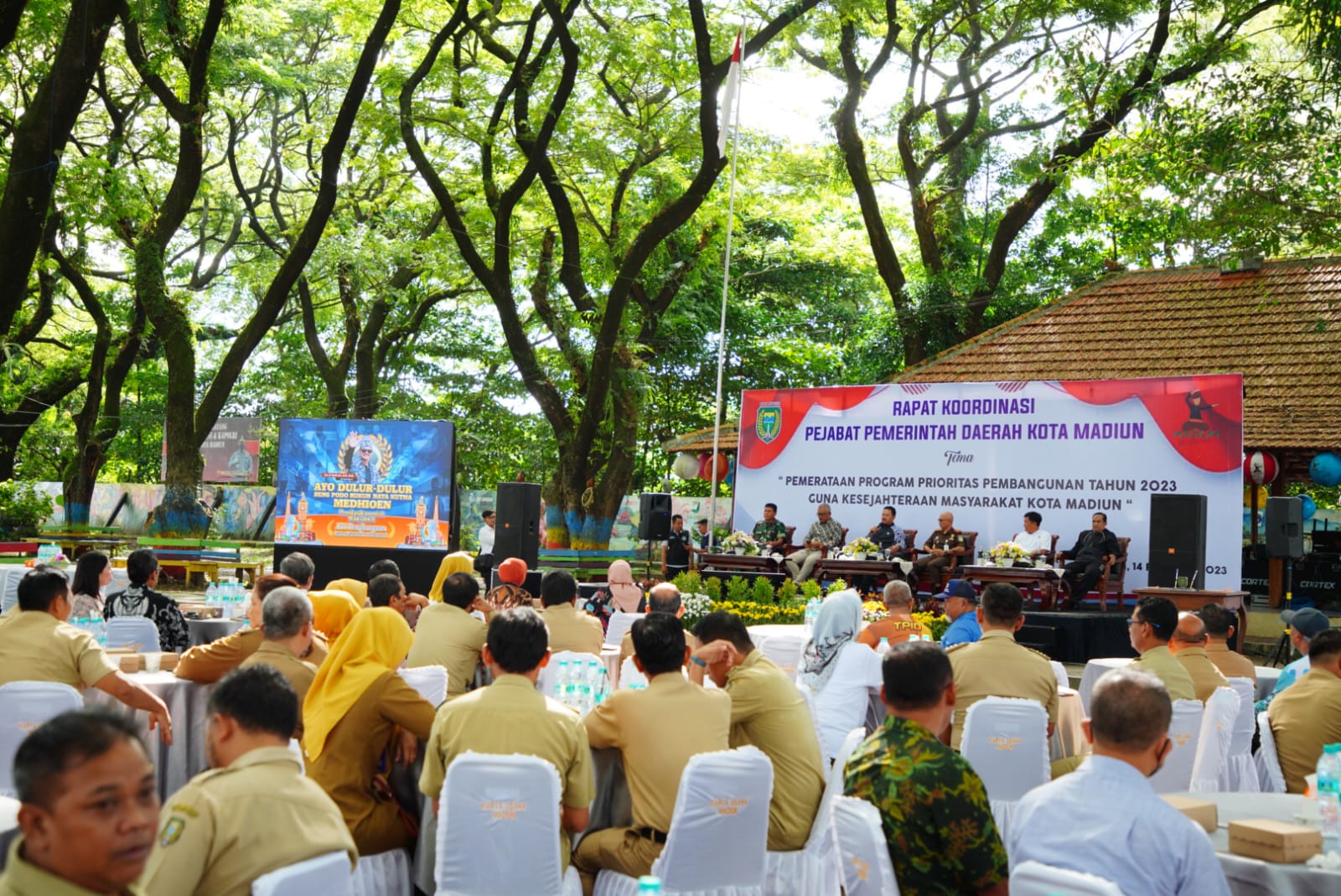 Rakor Bersama Pejabat Pemkot Madiun, Wali Kota Imbau Tingkatkan Koordinasi Antar OPD