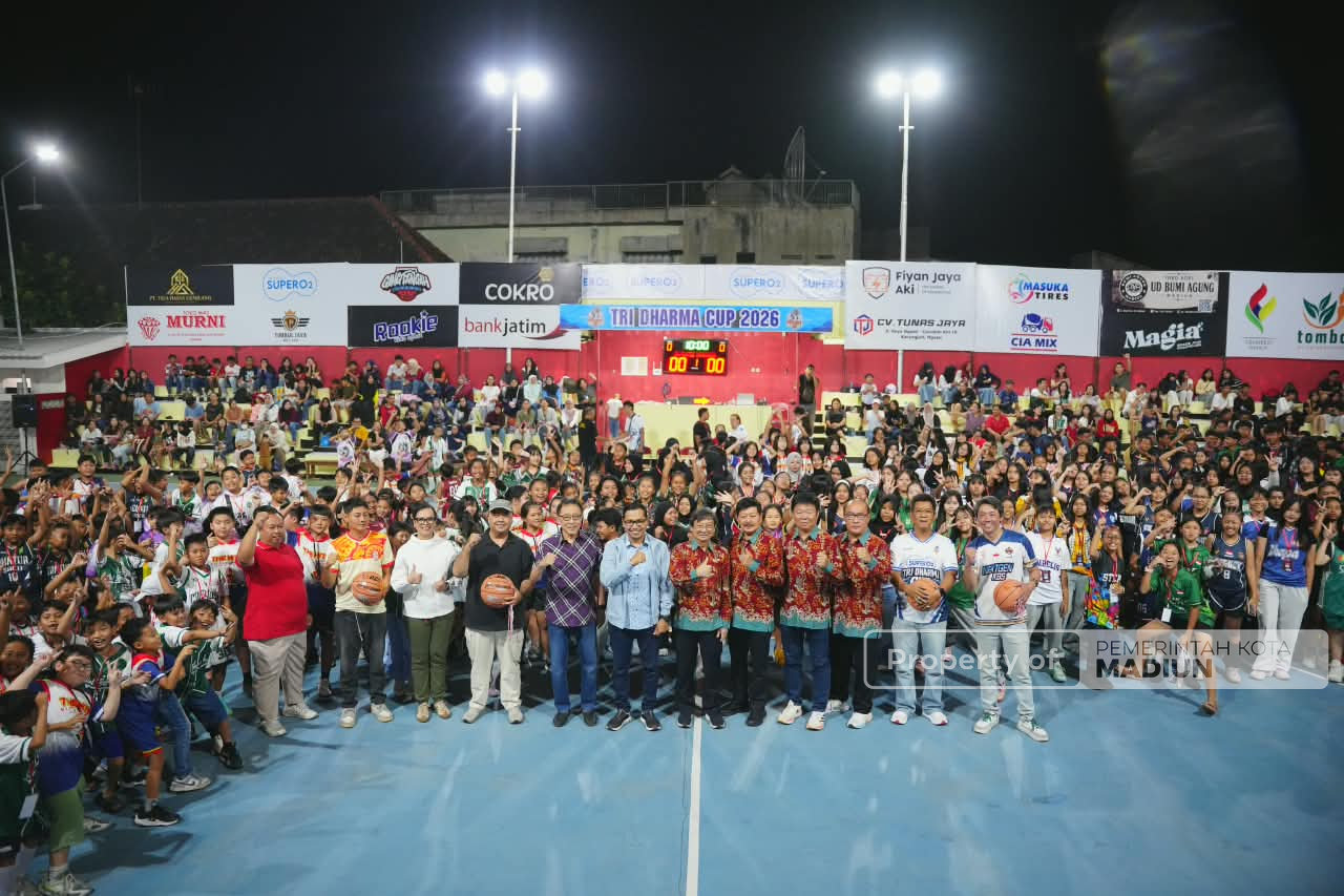 Buka Kejurkot Basket Cup 2026, Plt Wali Kota Dorong Klub Konsisten Bina Atlet