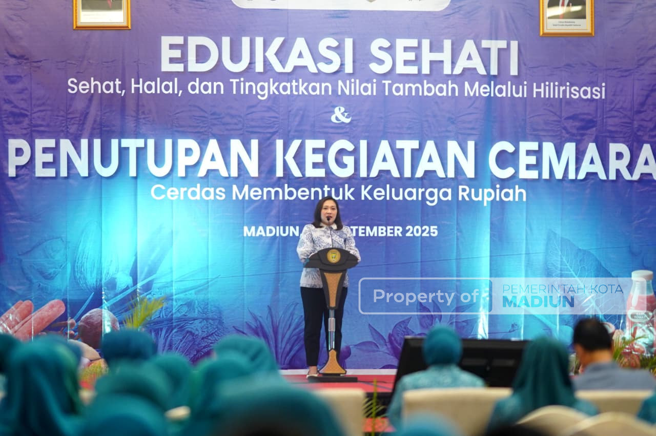 Penutupan Program CEMARA dan Beri Edukasi SEHATI, Wali Kota Tekankan Pentingnya Literasi Keuangan