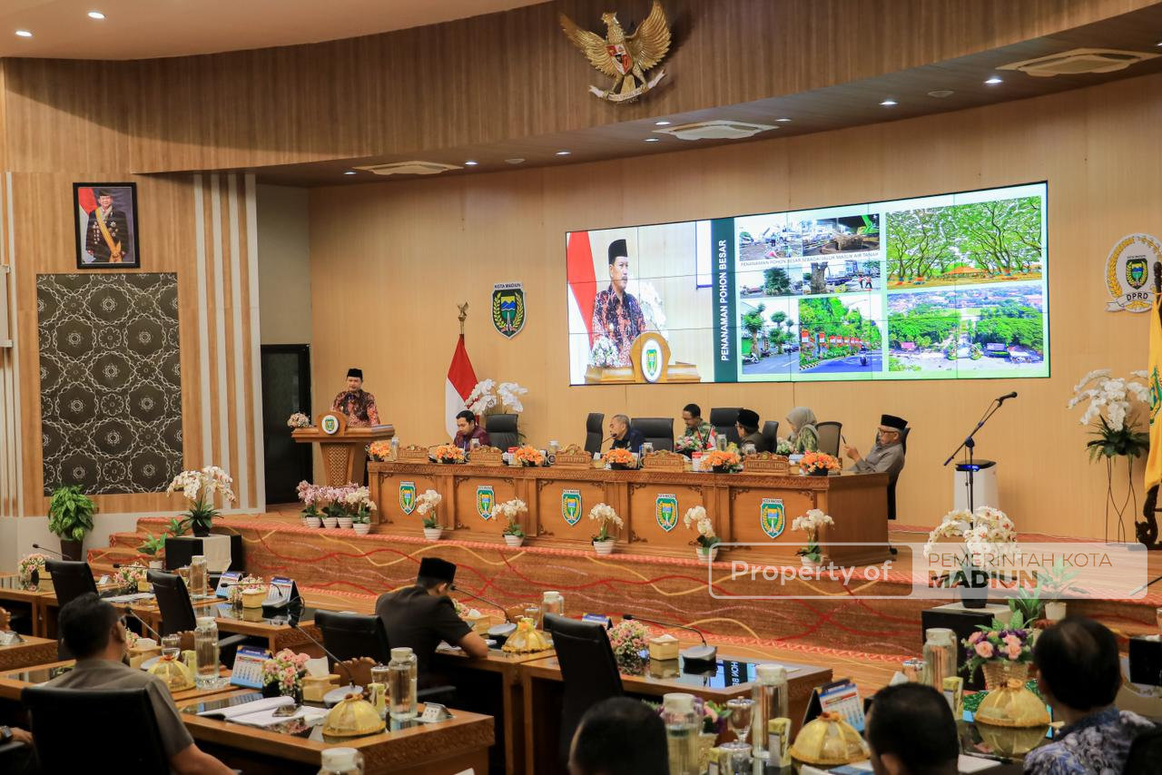 Pembahasan Raperda APBD 2026, Wali Kota Madiun Jawab PU Fraksi DPRD