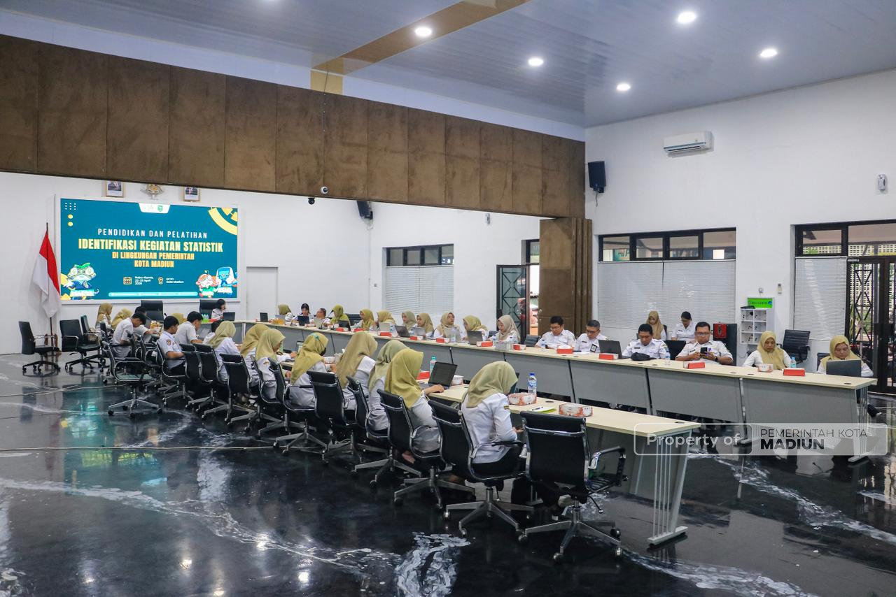 Perkuat Data Sektoral, Pemkot Madiun Tingkatkan Kompetensi Agen Data