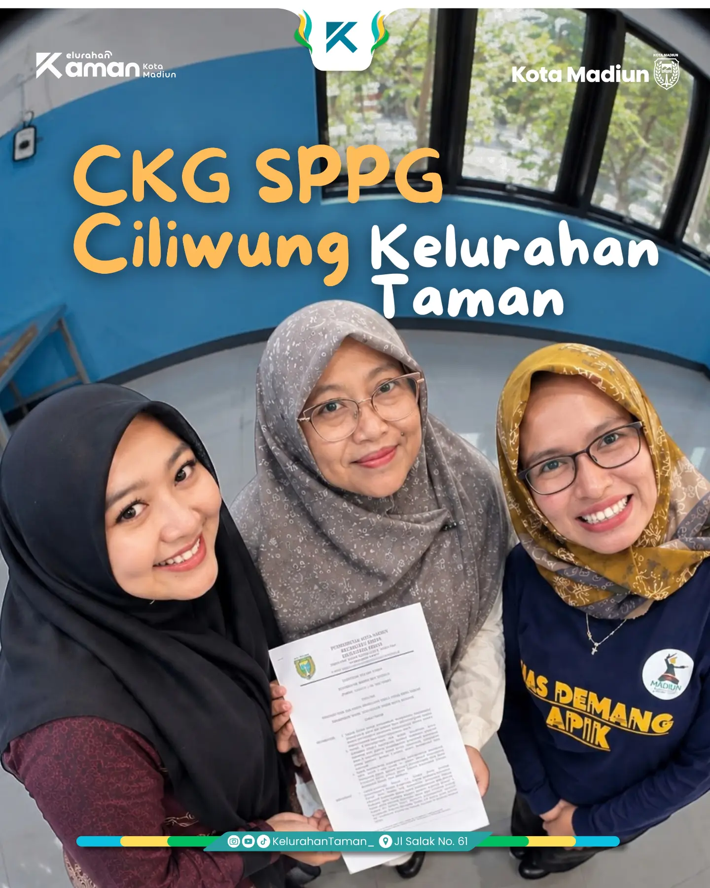 Sebagai bagian dari upaya menjaga kesehatan dan kebugaran para pegawai, telah dilaksanakan kegiatan cek kesehatan gratis...