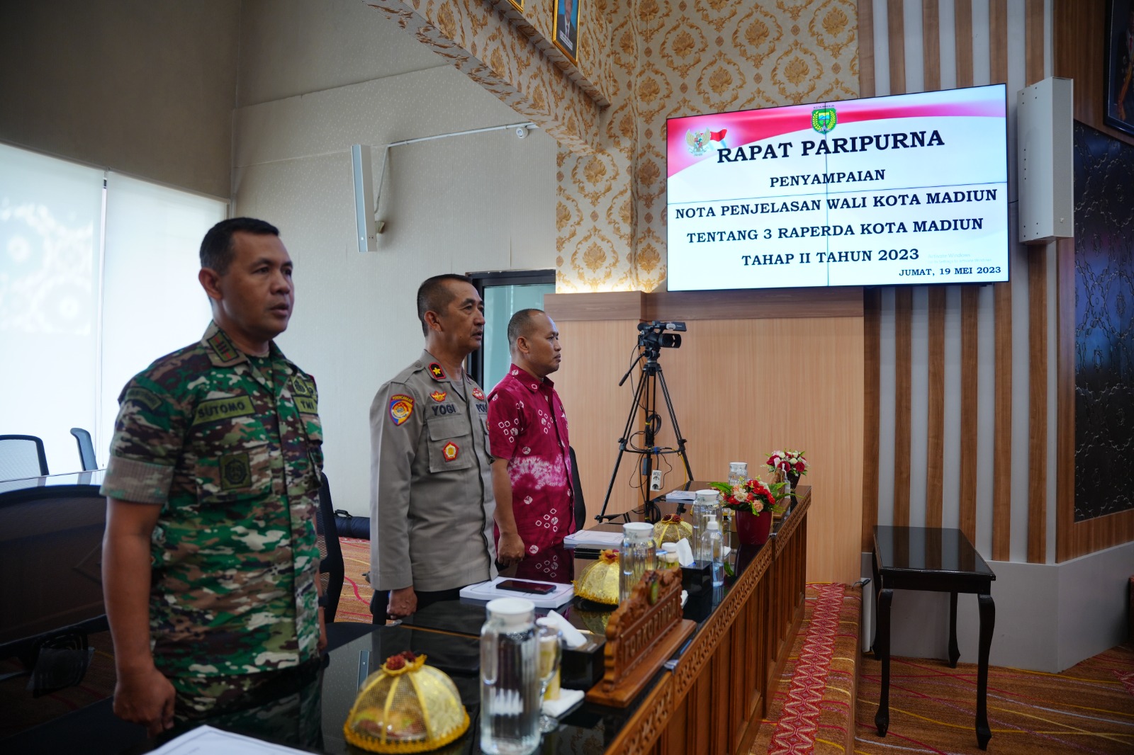 Gelar Paripurna Bersama Dewan, Wali Kota Sampaikan Nota Penjelasan Tiga Raperda Tahap II