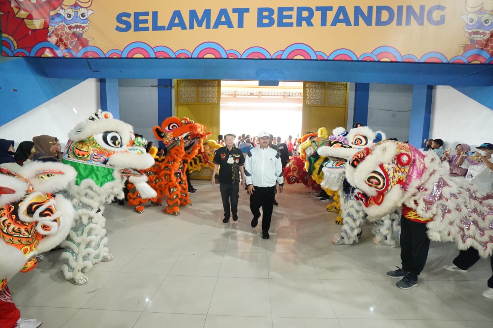 Buka Lion Dance Festival Walikota Madiun Cup, Wali Kota Harap Peserta Junjung Sportivitas