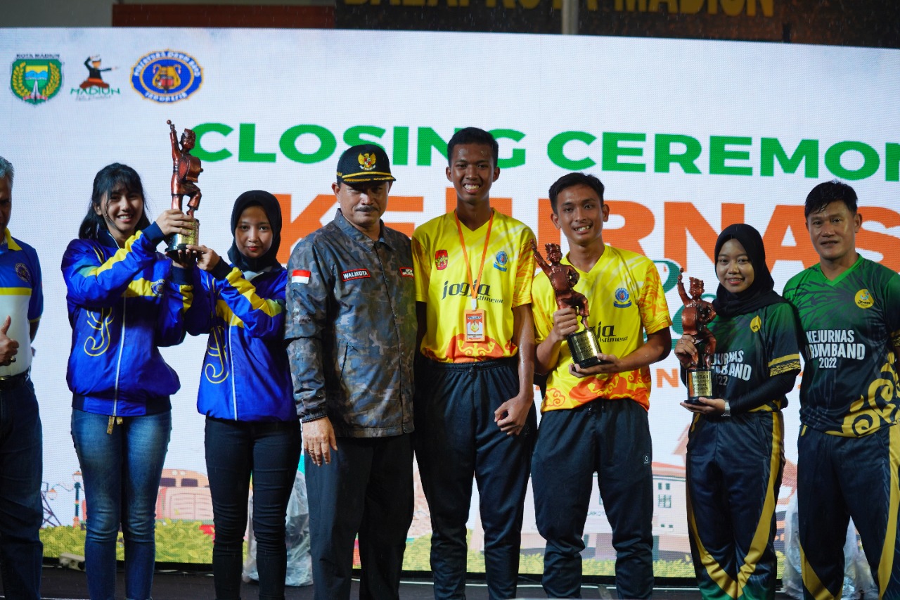 Tutup Kejurnas Drum Band 2022, Wali Kota Siap Gelar Madiun Open Drum Band